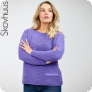 Tröja Skovhuus, lila Organic cotton