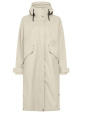 Didriksons Melinda regnjacka, clay beige