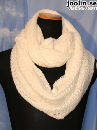 Tub-scarf, offwhite