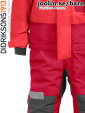 Didriksons Verwall cardinal/rosa coverall