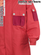 Didriksons Sutton Coverall poppy/rd