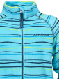 Didriksons Monte blue fleece barnjacka