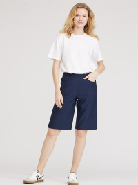 City-shorts, LauRie Donna navy/marin.   KO-TEX
