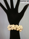 Glossy-armband, pärlor