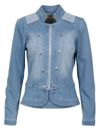 Jeansjacka, ljus denim