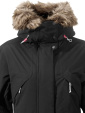 Didriksons Lina black/svart parka 