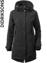 Didriksons Naja black/svart parka