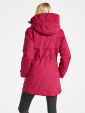 Didriksons Frida, warm fuchsia parka