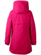 Didriksons Frida, warm fuchsia parka