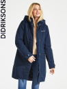 Didriksons Eline, navy/marin parka