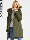 Didriksons Nadine, peat/grn parka