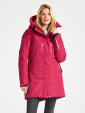 Didriksons Silje, warm fuchsia parka