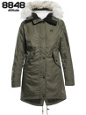 8848 Passion parka turtle-green