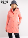 8848 Scarlett w coat, coral