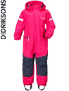 Didriksons Tysse warm cerise kids coveral