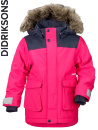 Didriksons Kure warm cerise parka