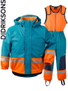 Didriksons Boardman jäätikkö sininen fleece vuo