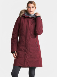 Didriksons Mea, anemone / burgundy, parka