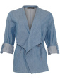 Tencel-jacka i Chambray