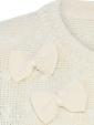 Trja med flyttbara rosetter, offwhite