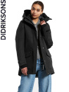 Didriksons Frida, warm fuchsia parka