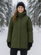Didriksons Helle parka, deep green
