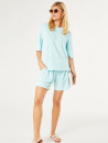 Beach Wear-top aqua frn Micha