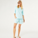 Beach Wear-top aqua frn Micha