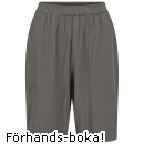 Shorts med lite vidd, khaki