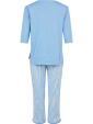 Pyjamas, duvblå. Ren bomull