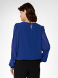 Blus i royal blue