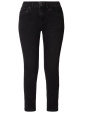 Stentvttad jeans i Jane-modell. Svart