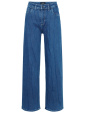 Jeans med smal rand, denim. Jane-passform