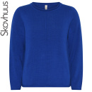 Skovhuströja i organic cotton, kornblå