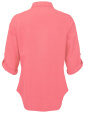 Favorit-skjorta, lin/viscose, cherry-cerise