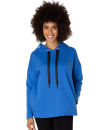 Mysig hood-trja med fickor, electric blue