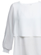 Ihana sifonki pusero, valkoinen