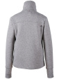 Didriksons Lilja aluminium-vit, jacka i microfleece