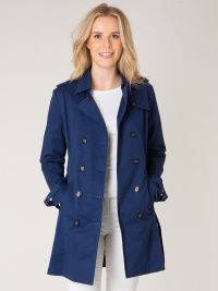 Trenchcoat, salior blue