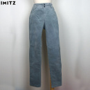 Sammets-jeans, mellangr